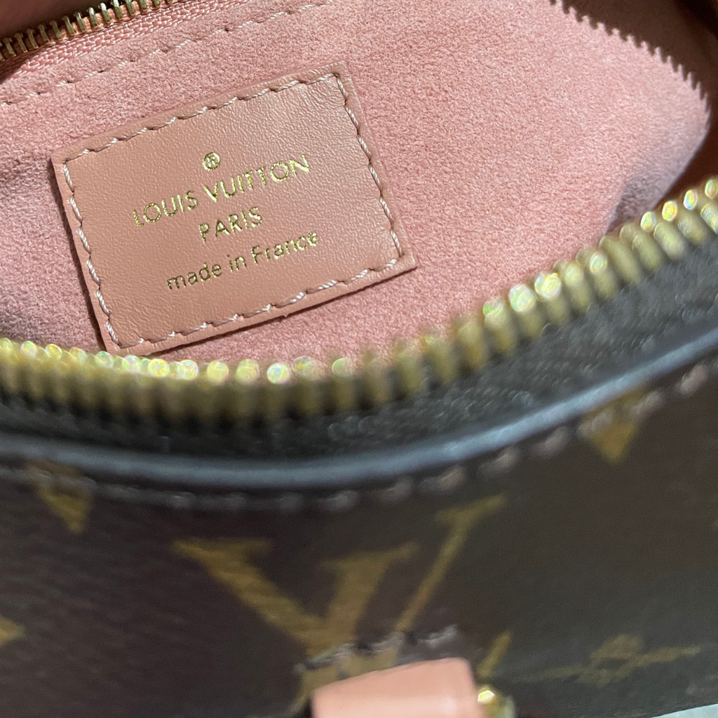 Louis Vuitton Monogram Petite Malle Souple Peach Kelly's Authentic Boutique