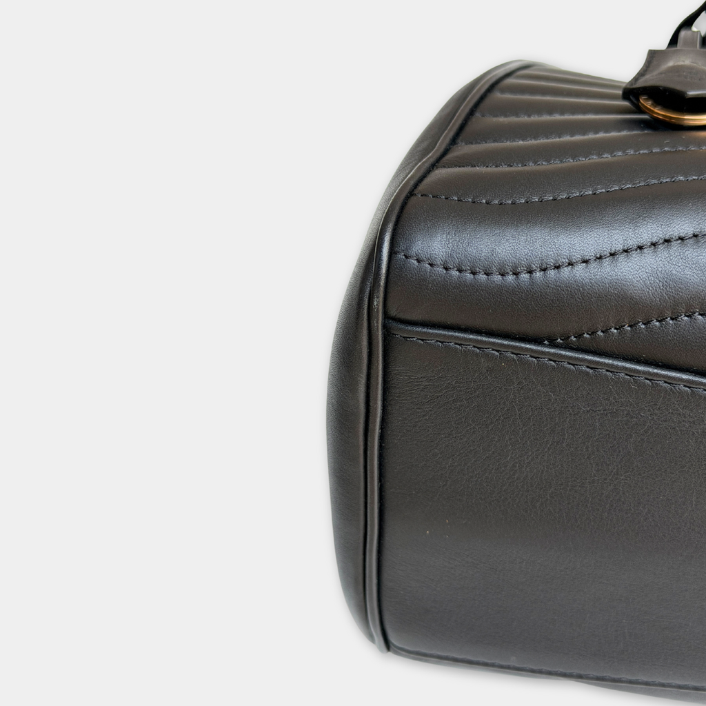 Louis Vuitton Black New Wave Chain Tote Kelly's Authentic Boutique