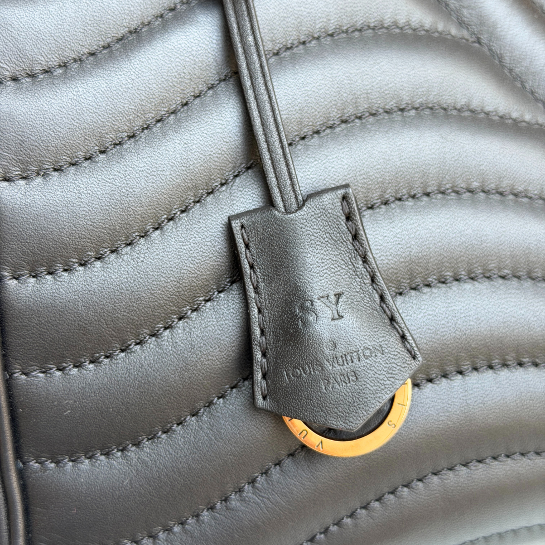 Louis Vuitton Black New Wave Chain Tote Kelly's Authentic Boutique