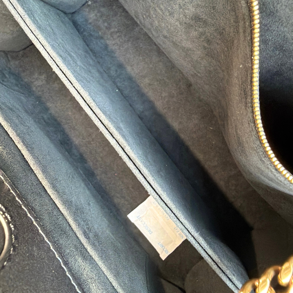 Louis Vuitton Black New Wave Chain Tote Kelly's Authentic Boutique