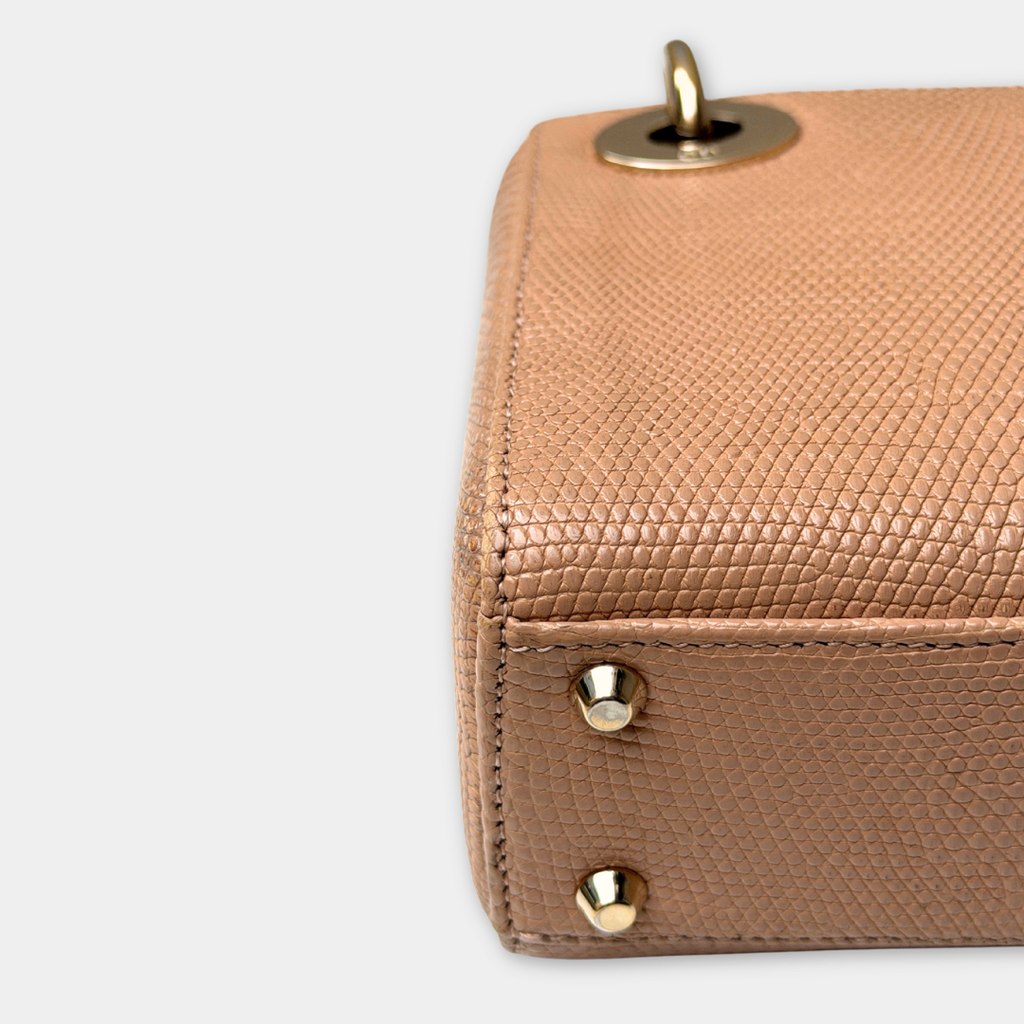 Python Mini Lady Dior Handbag Kelly's Authentic Boutique