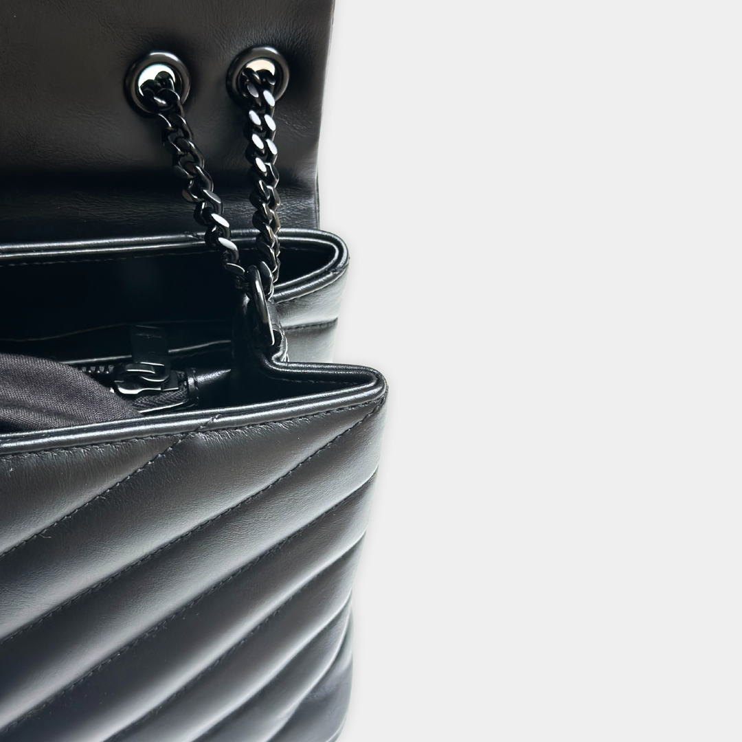Saint Laurent Small Quilted So Black LouLou Kelly's Authentic Boutique