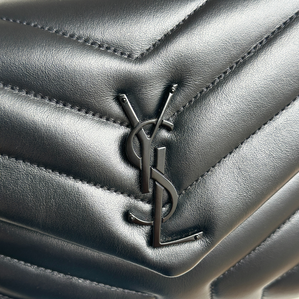 Saint Laurent Small Quilted So Black LouLou Kelly's Authentic Boutique