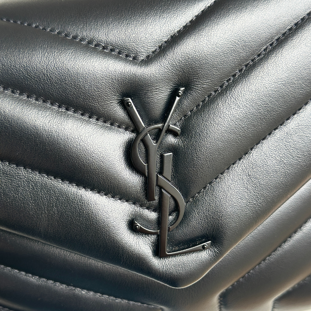 Saint Laurent Small Quilted So Black LouLou Kelly's Authentic Boutique