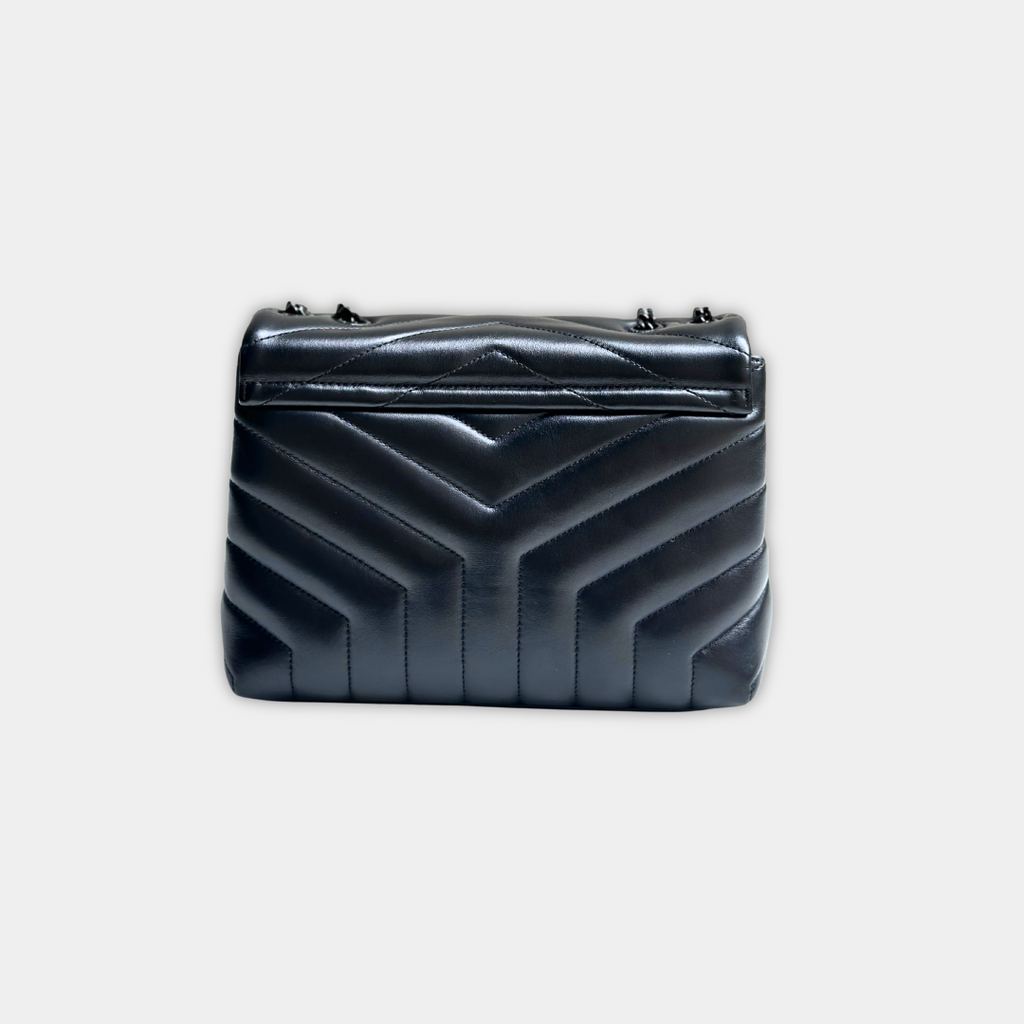 Saint Laurent Small Quilted So Black LouLou Kelly's Authentic Boutique