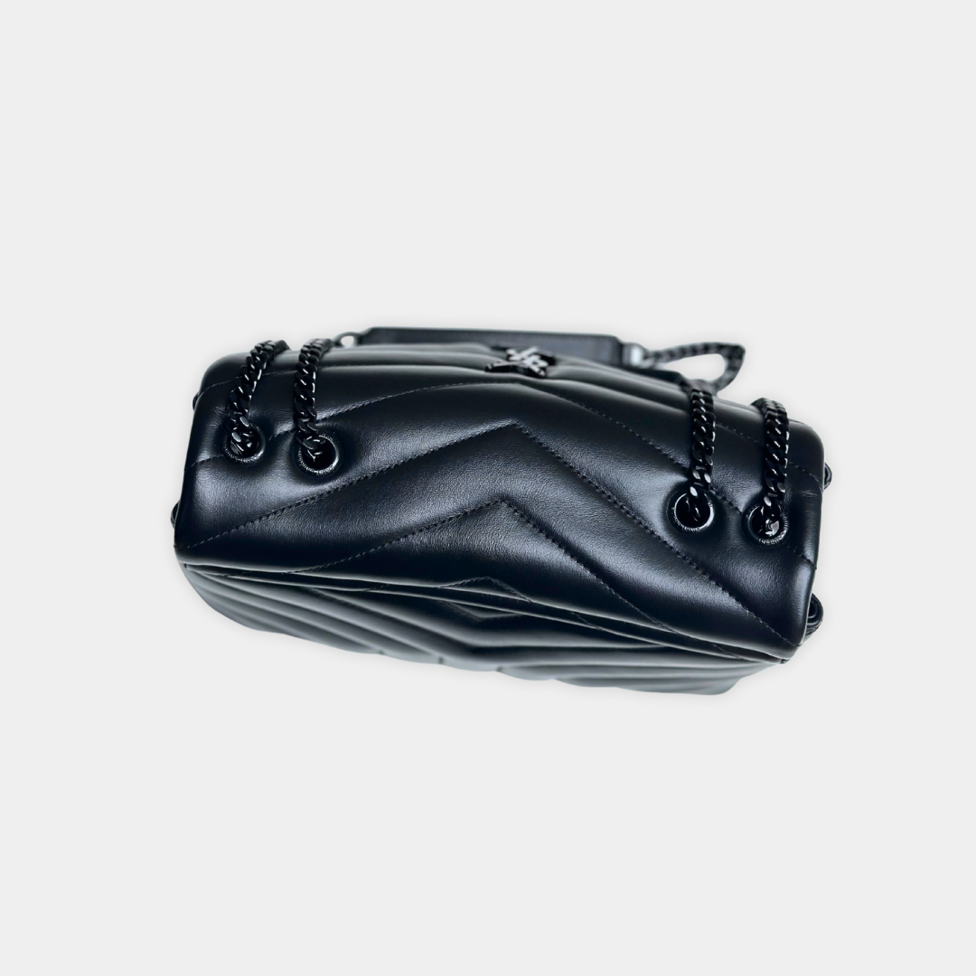 Saint Laurent Small Quilted So Black LouLou Kelly's Authentic Boutique