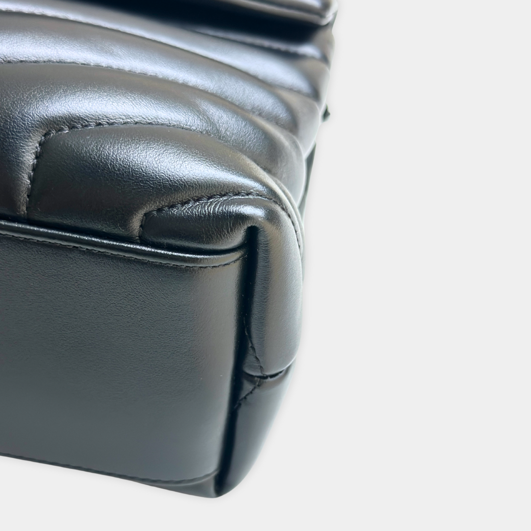 Saint Laurent Small Quilted So Black LouLou Kelly's Authentic Boutique
