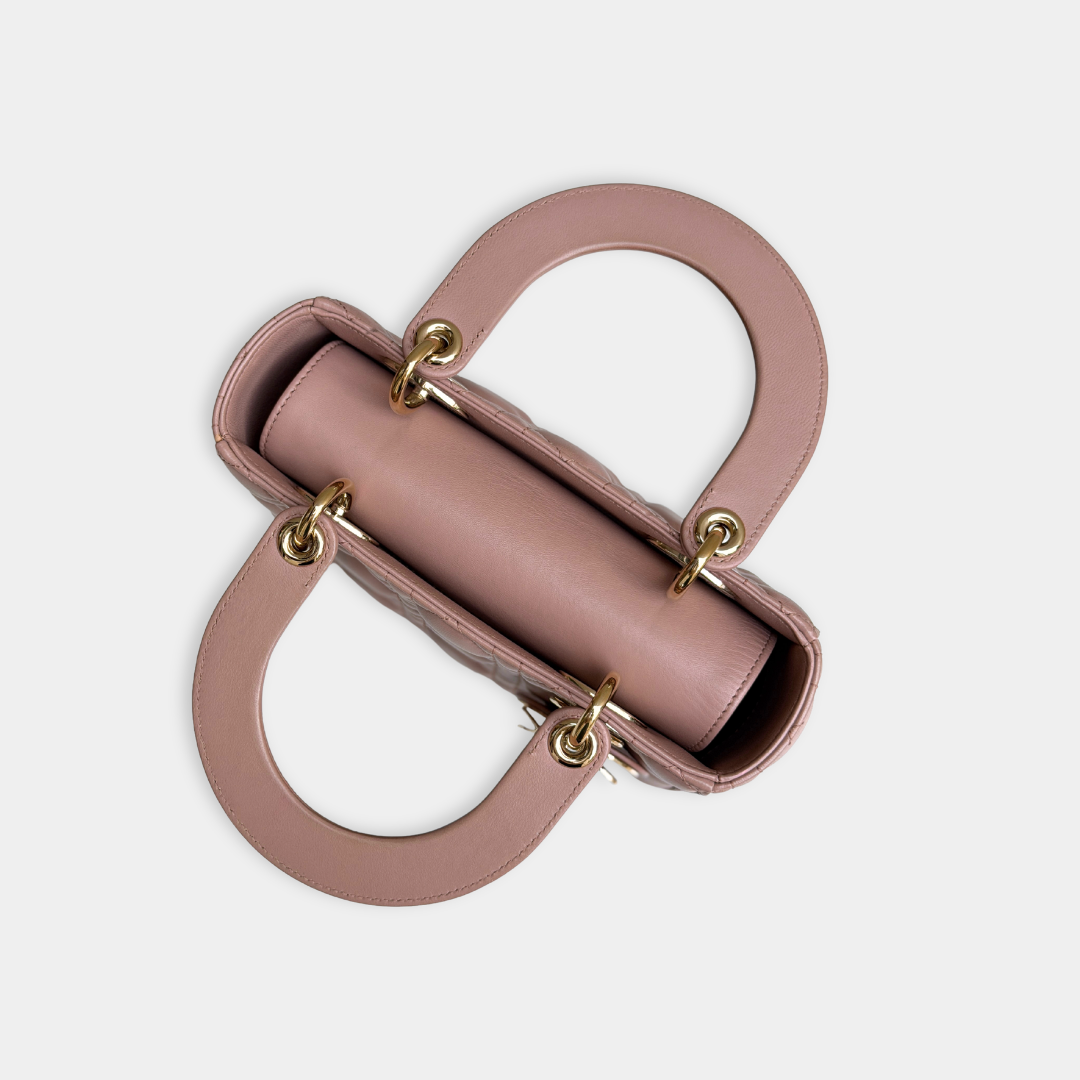 Small Blush Pink My ABCDior Lady Dior Kelly's Authentic Boutique