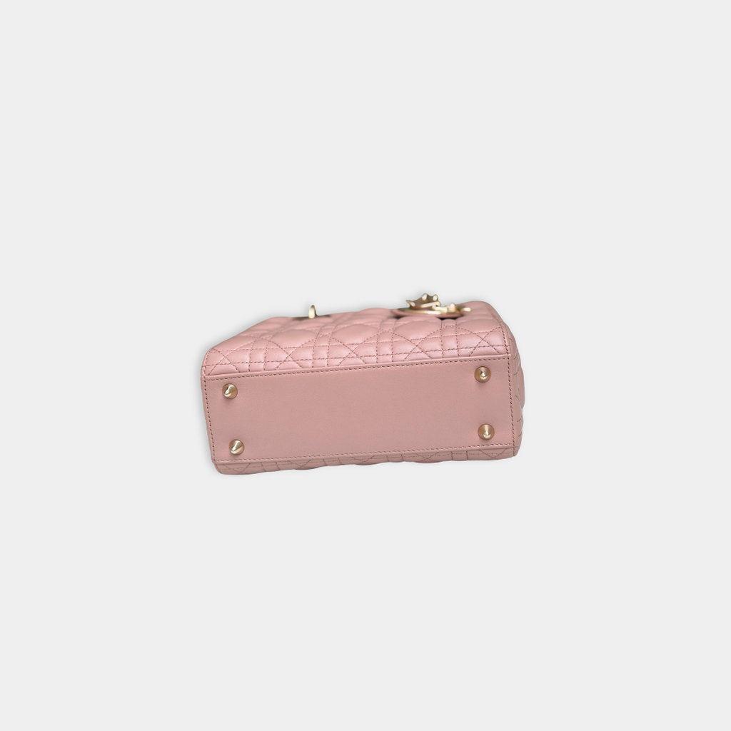 Small Blush Pink My ABCDior Lady Dior Kelly's Authentic Boutique